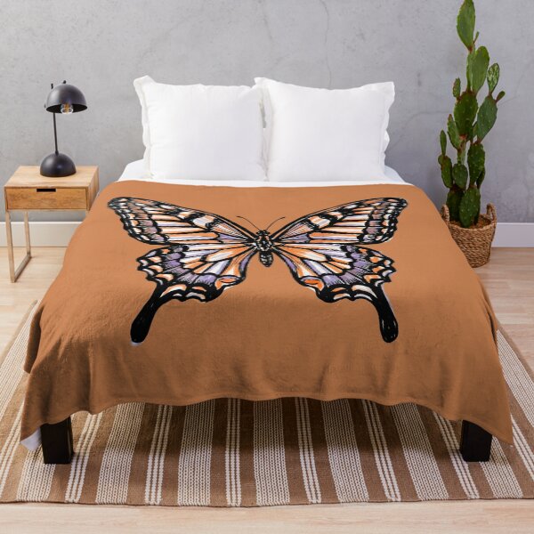 Item preview, Sapphic Butterfly Drawing Lesbian Pride Flag Colors Peach designed and sold by TackyTime.