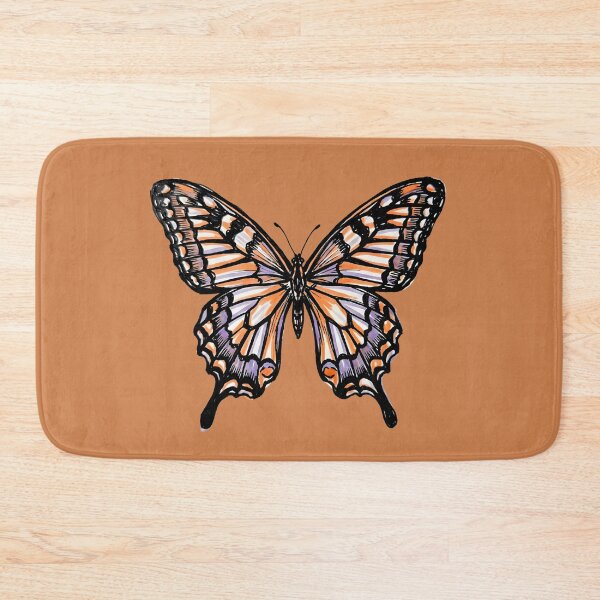 Item preview, Sapphic Butterfly Drawing Lesbian Pride Flag Colors Peach designed and sold by TackyTime.