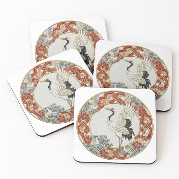 Item preview, Stork Embroidered Spring Design designed and sold by Siarverse.