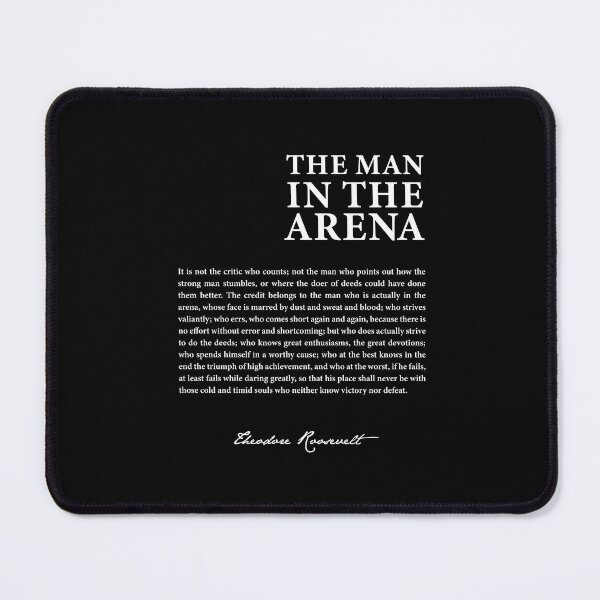 Item preview, The man in the Arena designed and sold by corbrand.