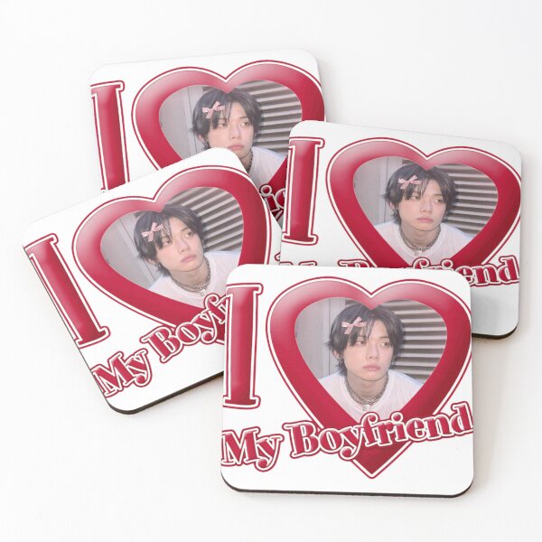 Item preview, TXT Yeonjun I Heart My Boyfriend designed and sold by peachhbunn.