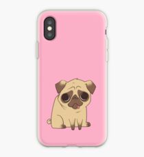 PUG (pink) iPhone Case
