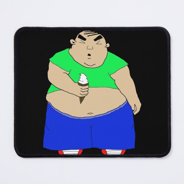 Item preview, Fat man eating ice cream cone designed and sold by cpecana.