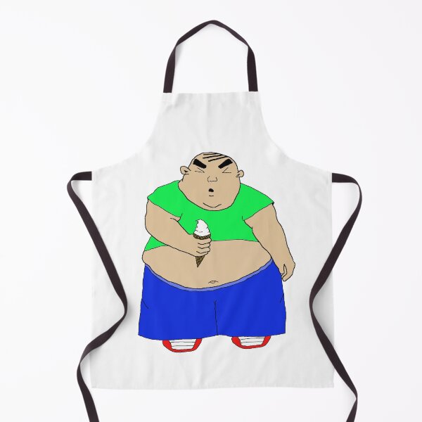 Item preview, Fat man eating ice cream cone designed and sold by cpecana.