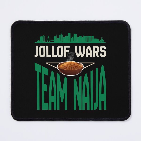 Item preview, Team Naija Jollof Wars | Nigerian Jollof Rice Food Humor designed and sold by HyzoArt.