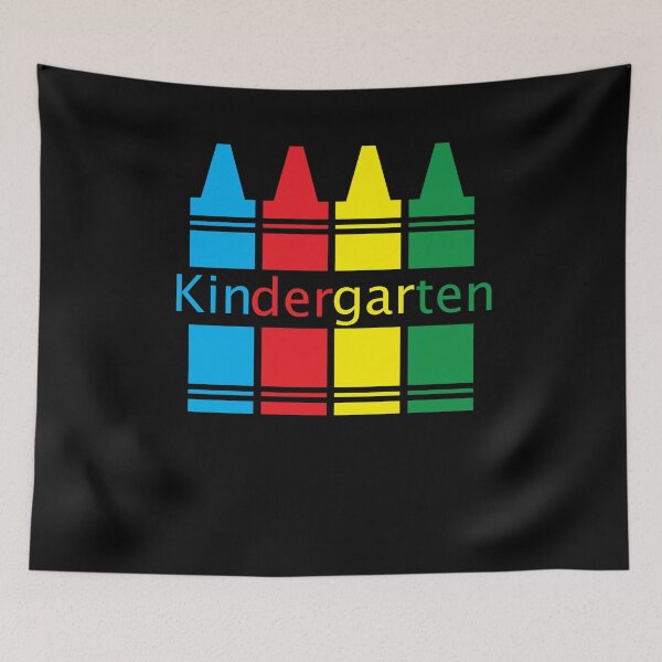 Item preview, Kindergarten Back to School Crayons Colorful designed and sold by LarkDesigns.