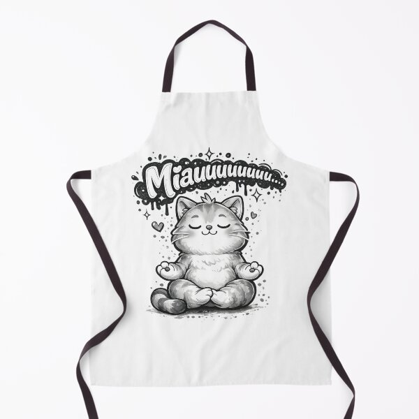 Item preview, Kitten meditating designed and sold by MyArtMagazine.