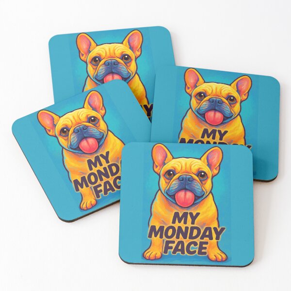 Item preview, My Monday Face - Frenchie  designed and sold by Juzzy72.