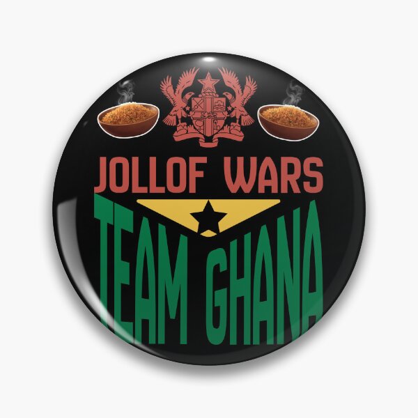 Item preview, Team Ghana Jollof Wars | Ghanaian Jollof Rice Food Humor designed and sold by HyzoArt.