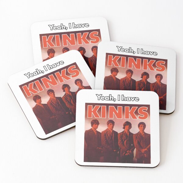 Item preview, Kinks Band Designs (Outlined) designed and sold by JKdigital.