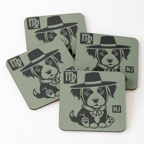 Item preview, 1994 Autumn Born: The Virgo Dog & NJ designed and sold by Kz(k-zodiac).