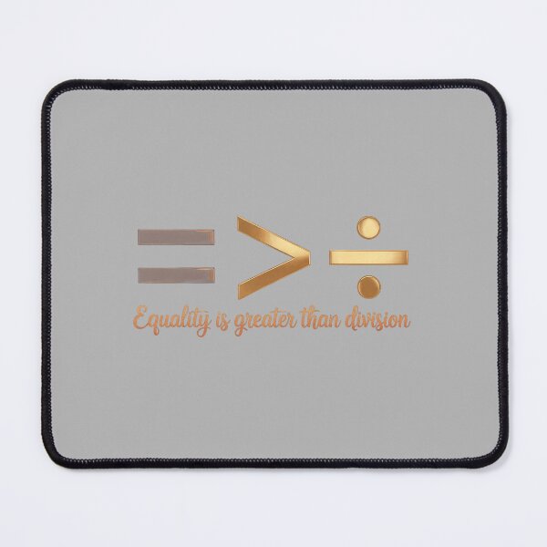 Item preview, Equality is Greater Than Division Black History Melanin designed and sold by GreggRoss.