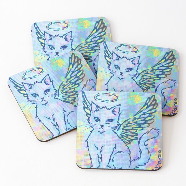 Item preview, Glitchy Angel Cat Digital Design designed and sold by SebasColD.