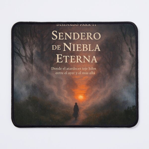 Item preview, Notebook of magical realism – Path between fog and memory designed and sold by Anomaly 404 Error.