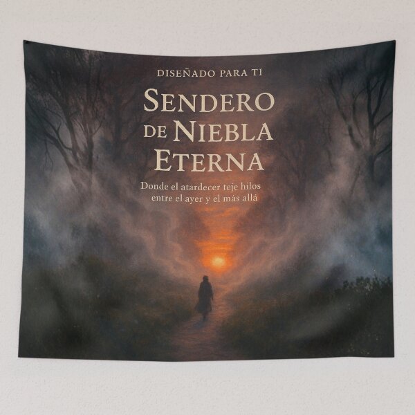 Item preview, Notebook of magical realism – Path between fog and memory designed and sold by Anomaly 404 Error.