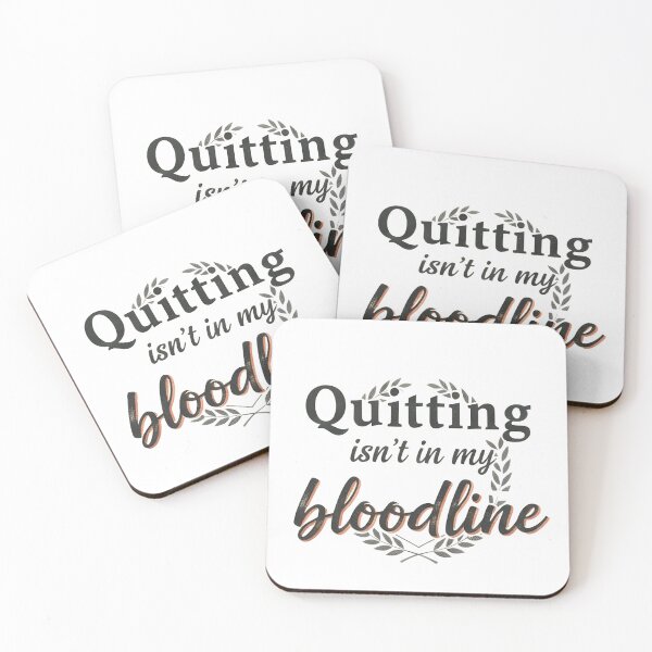 Item preview, Quitting isn't in my bloodline unisex T-shirt designed and sold by Saini3719.