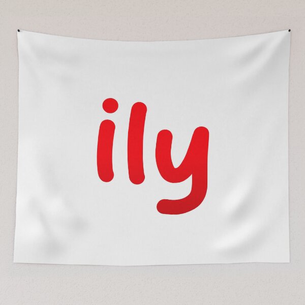 Item preview,  ily, I Love You Red designed and sold by Memes N Lore .