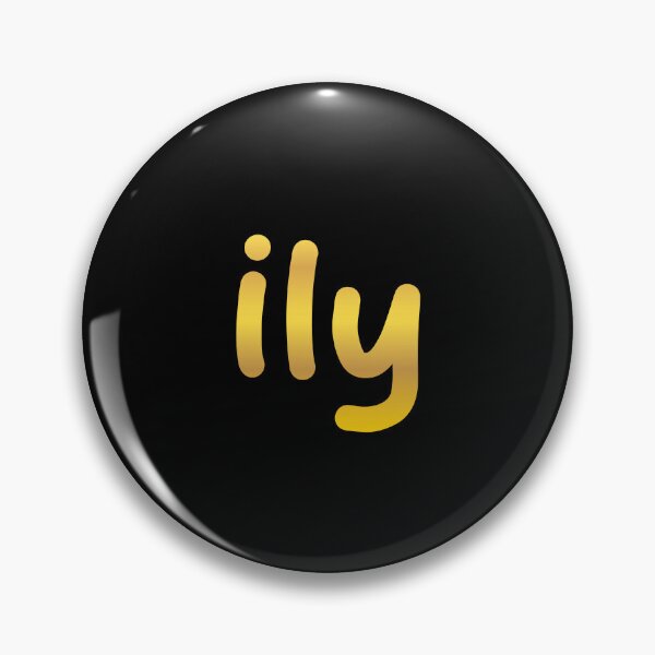 Item preview, ily, I Love You Gold designed and sold by Memes N Lore .