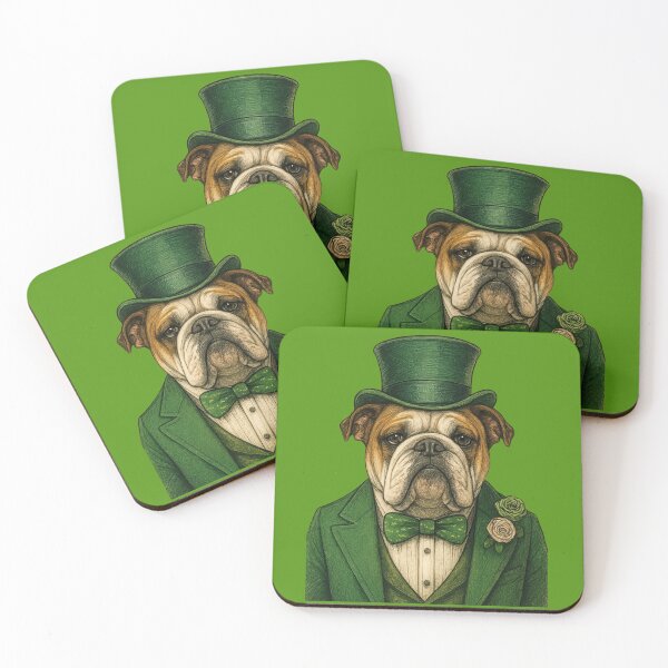 Item preview, Bulldog St Patrick's Day designed and sold by Juzzy72.