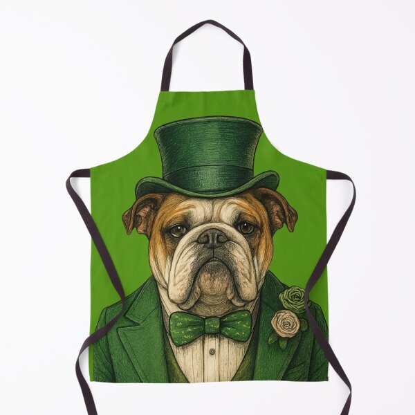 Item preview, Bulldog St Patrick's Day designed and sold by Juzzy72.