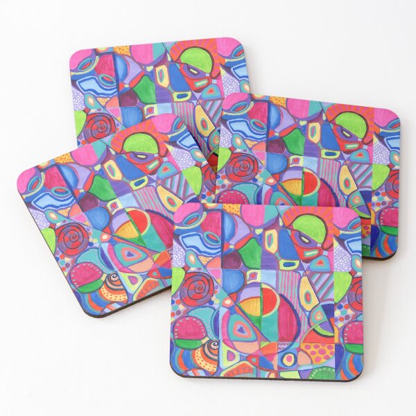 Item preview, Colorful abstract design designed and sold by MeikoDesigns.