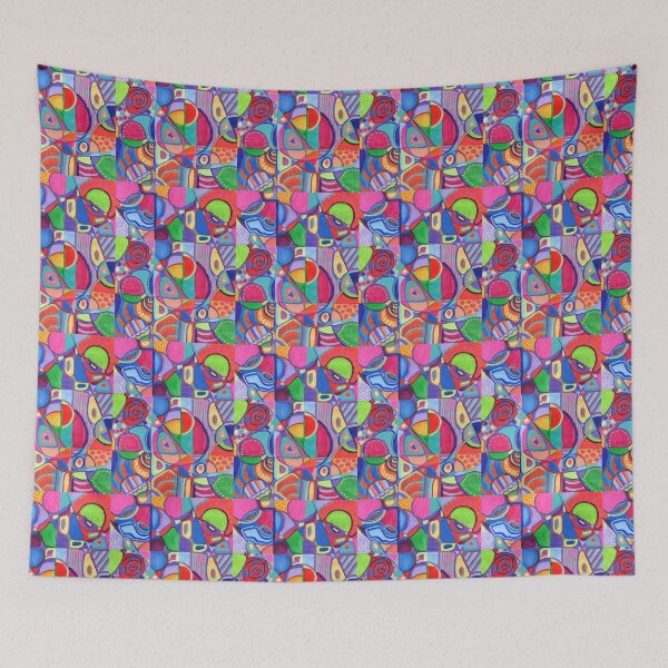 Item preview, Colorful abstract design designed and sold by MeikoDesigns.