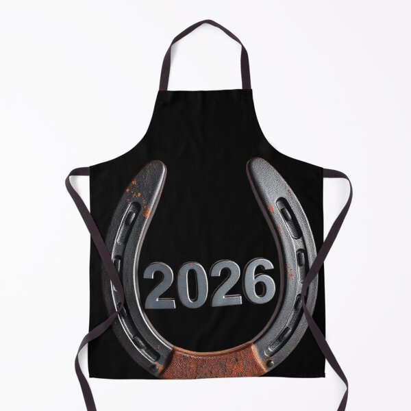 Item preview, Rustic Horseshoe 2026 Symbol of Luck Strength and New Beginnings designed and sold by PixelVibe782.