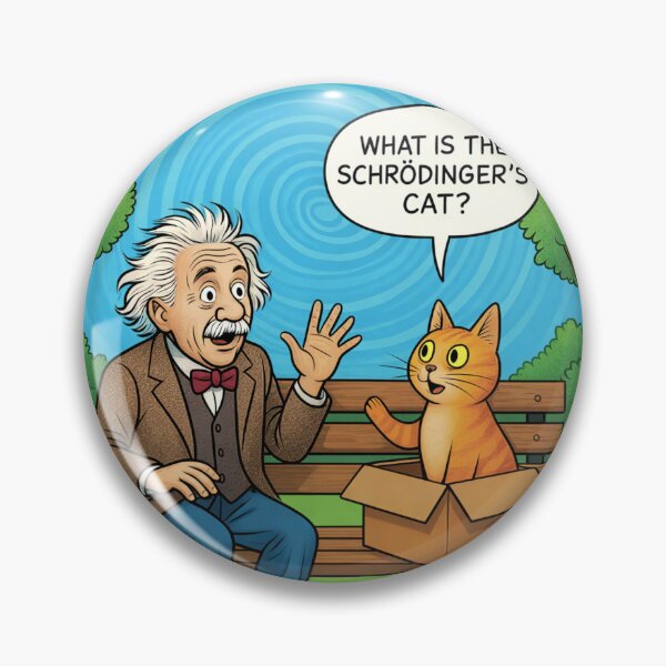Item preview, What is the Schrödinger's Cat - Funny Physics Quantum Mechanics Joke designed and sold by SammyMorry.
