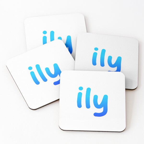 Item preview,  ily, I Love You Blue designed and sold by Memes N Lore .