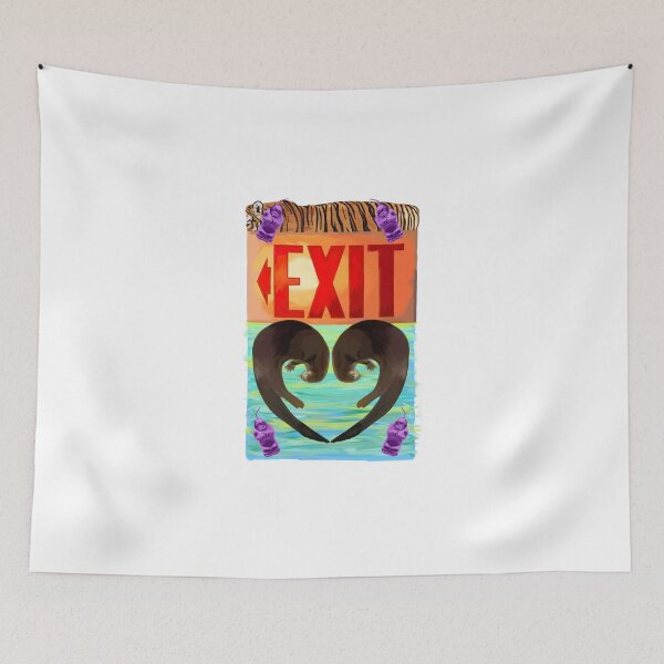 Item preview, Otters from the Fort Wayne Children's Zoo designed and sold by QWERTYvsDVORAK.