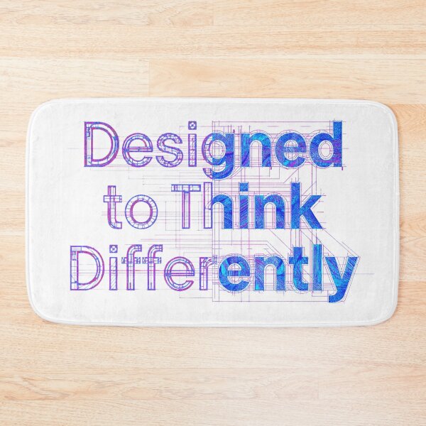 Item preview, Designed to Think Differently -Tech Minimalist Art designed and sold by RDproject.