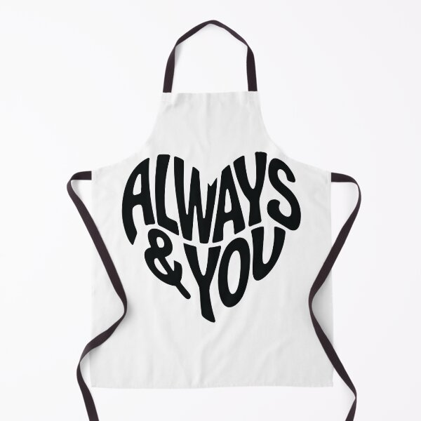 Item preview, Always & You Minimal Typography Heart Shirt designed and sold by quietvisualsco.