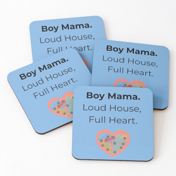Item preview, Boy Mama. Loud House, Full Heart. – Heart Filled with Toy Cars Illustration designed and sold by MadeInNapTime.