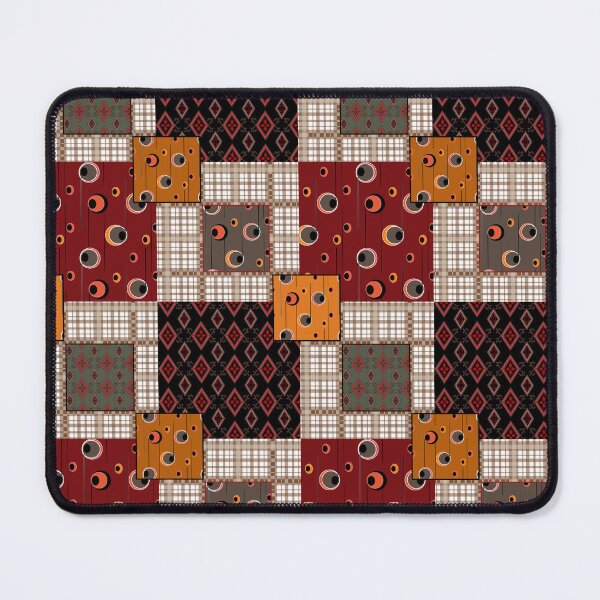 Item preview, Ethnic pattern patchwork mixed colors patches  designed and sold by fuzzyfox.