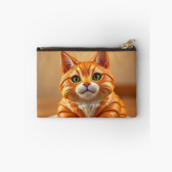 Item preview, Cat Croissant Delight Whimsical Feline Pastry Fantasy Art designed and sold by PixelVibe782.