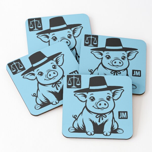Item preview, 1995 October Born: The Libra Pig & JM designed and sold by Kz(k-zodiac).
