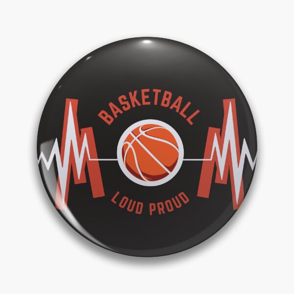 Item preview, Basketball Ball Mom Loud Proud  designed and sold by MoodTheadsCo.
