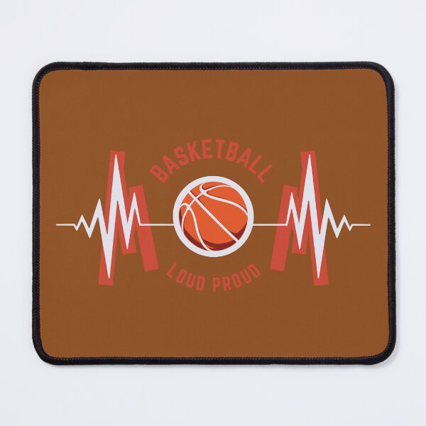 Item preview, Basketball Ball Mom Loud Proud  designed and sold by MoodTheadsCo.