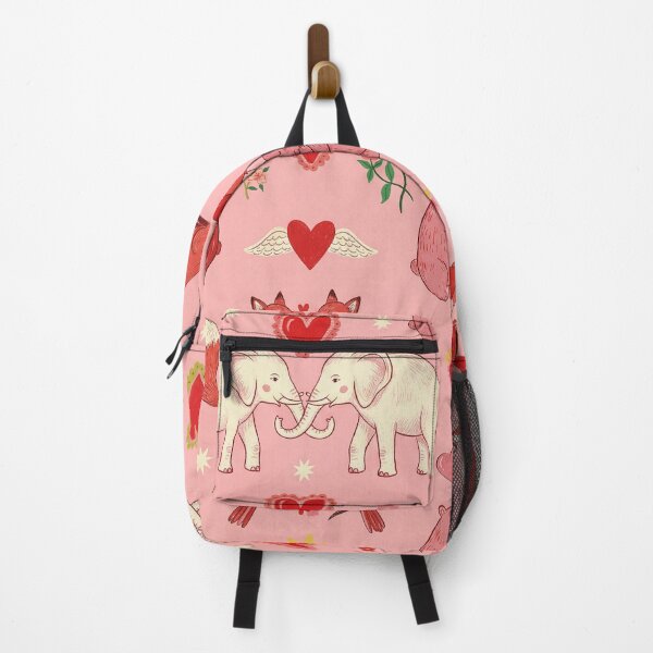 Item preview, Whimsical Pink Animal Love Valentine Pattern designed and sold by zzz888.