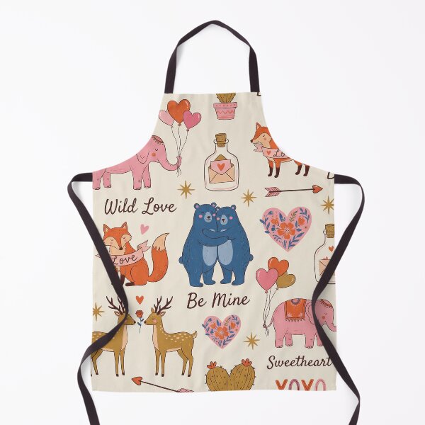 Item preview, Whimsical Wild Love Animal Friends Valentine Pattern designed and sold by zzz888.