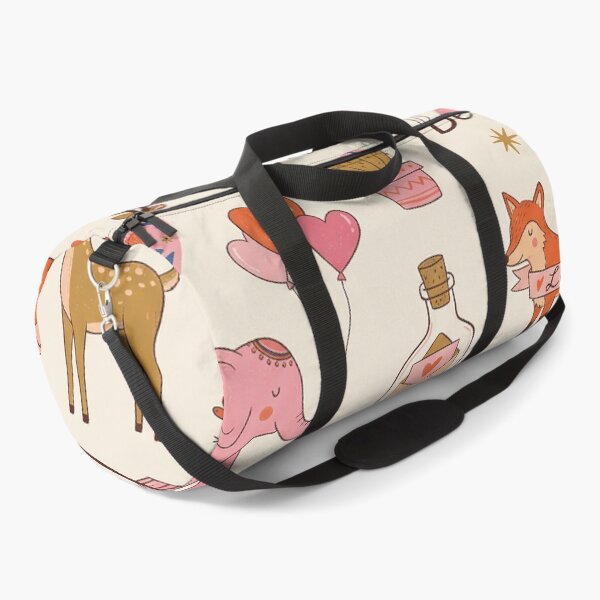 Item preview, Whimsical Wild Love Animal Friends Valentine Pattern designed and sold by zzz888.