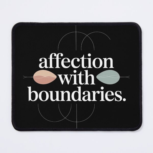 Item preview, Affection With Boundaries – Funny Introvert Love Shirt designed and sold by Karlas-things.