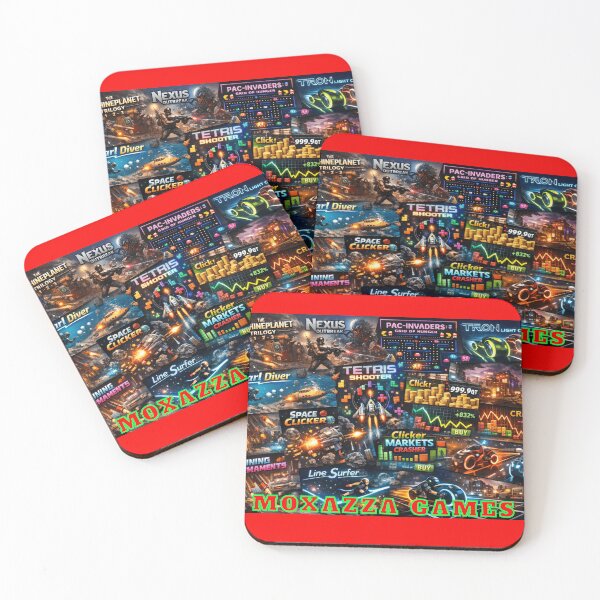 Item preview, Collage of Moxazza specific games designed and sold by moxazza.