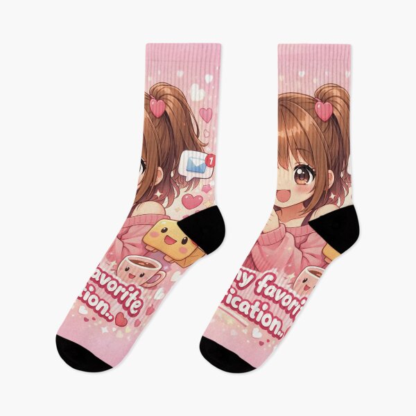 Item preview, You are my favorite message – Sweet Kawaii Girl designed and sold by Mauswohn.
