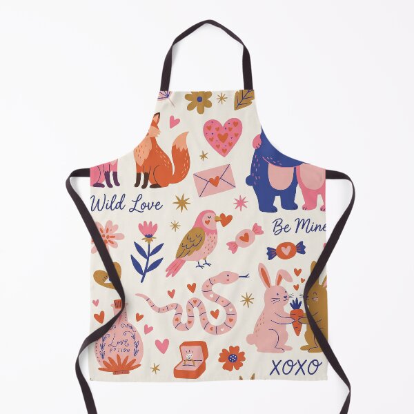 Item preview, Whimsical Wild Love Woodland Animal Valentine Pattern designed and sold by zzz888.