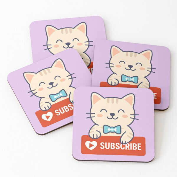 Item preview, SUBSCRIBE - You Can’t Say No to a Cute Cat Like This designed and sold by Fantabulous.