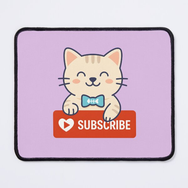 Item preview, SUBSCRIBE - You Can’t Say No to a Cute Cat Like This designed and sold by Fantabulous.
