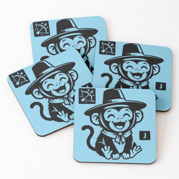 Item preview, 1992 Winter Born: The Sagittarius Monkey & J designed and sold by Kz(k-zodiac).
