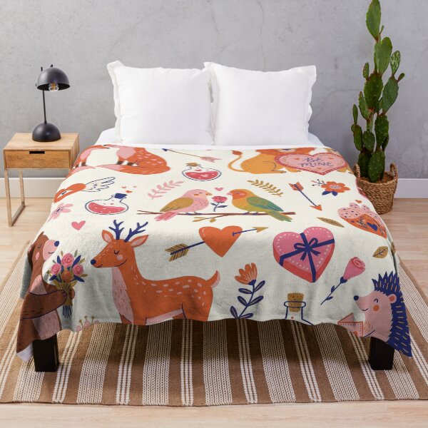 Item preview, Whimsical Forest and Jungle Animal Love Montage designed and sold by zzz888.