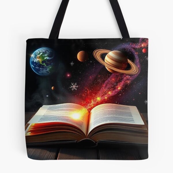 Item preview, Cosmic Book of Light Mystical Galaxy Fantasy Journey designed and sold by PixelVibe782.